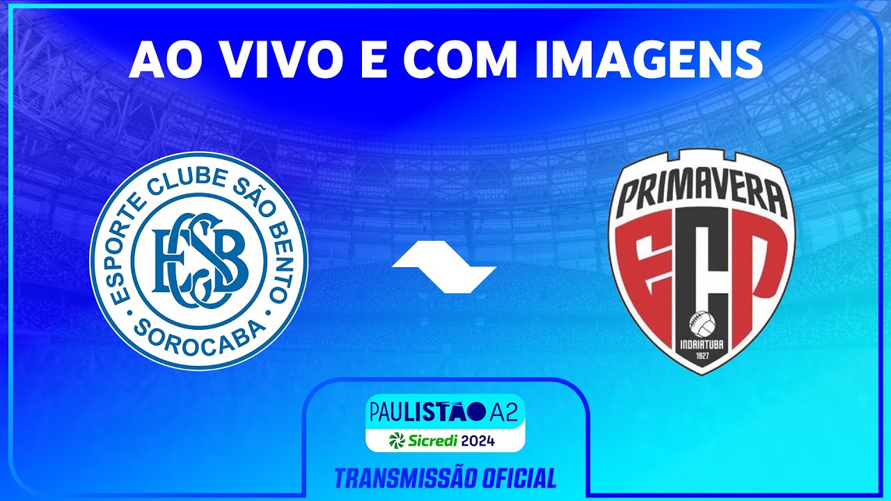 JOGO COMPLETO: SÃO BENTO X PRIMAVERA | RODADA 2 | PAULISTÃO A2 SICREDI ...
