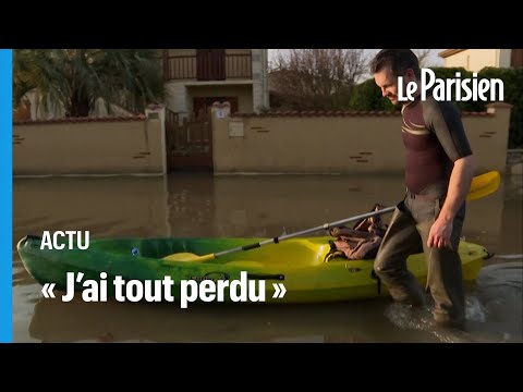 A Marmande, des habitants « désemparés » face à l'ampleur des inondations