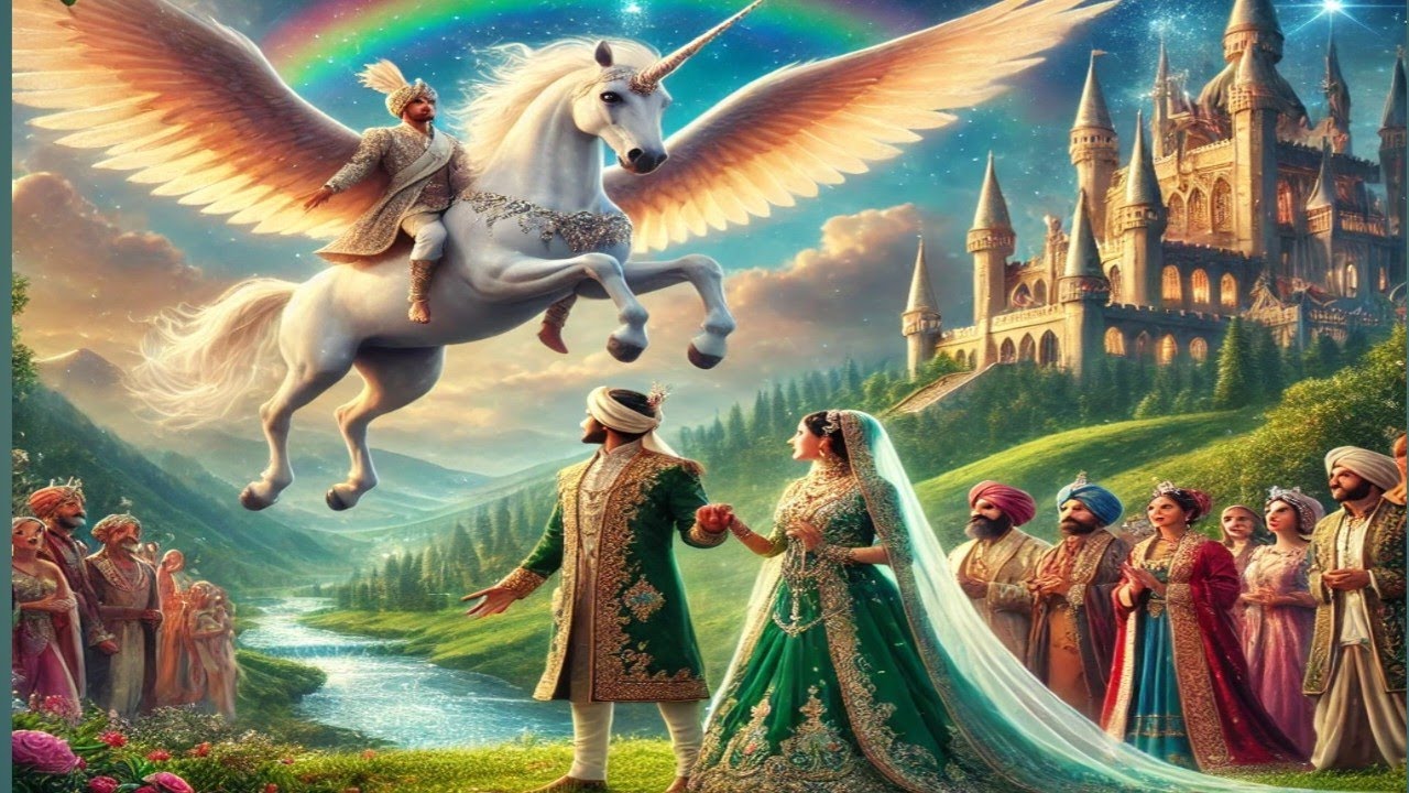 बादशाह की बेटी और ग़रीब मज़दूर की शादी और उड़ने वाला जादुई घोड़ा || Shahzada Aur Udhne Vala Ghoda