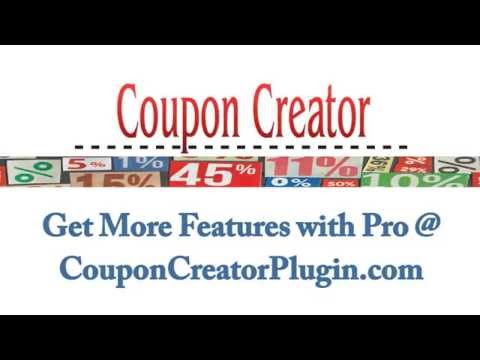 Intro to the Coupon Creator a WordPress Plugin