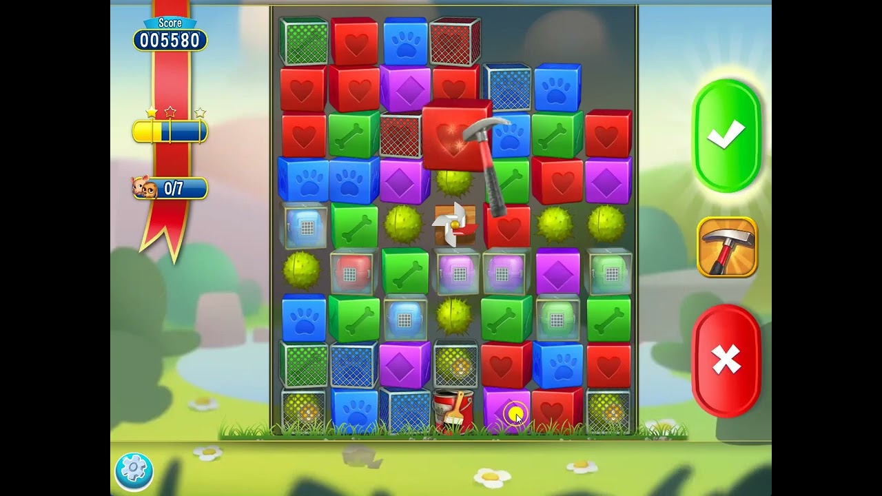 Pet Rescue Saga level 5036 no boosters | PuzzledCubes.site