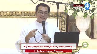 Katesismo Tuwing Biyernes : Ang Kasaysayan At Kahulugan Ng Rosaryo (October 4, 2019) Katesismo Tuwing Biyernes : Ang Kasaysayan At Kahulugan Ng Rosaryo (October 4, 2019)