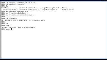 Linux Kernel Live Patching - Extended Version