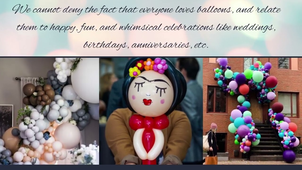 Beautiful Balloon Twisting in NJ - Balloons, Ink