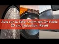 Avis sur la Tefal Unlimited On Poêle 20 cm, Induction, Revêtement antiadhésif résistant, Fonction Th