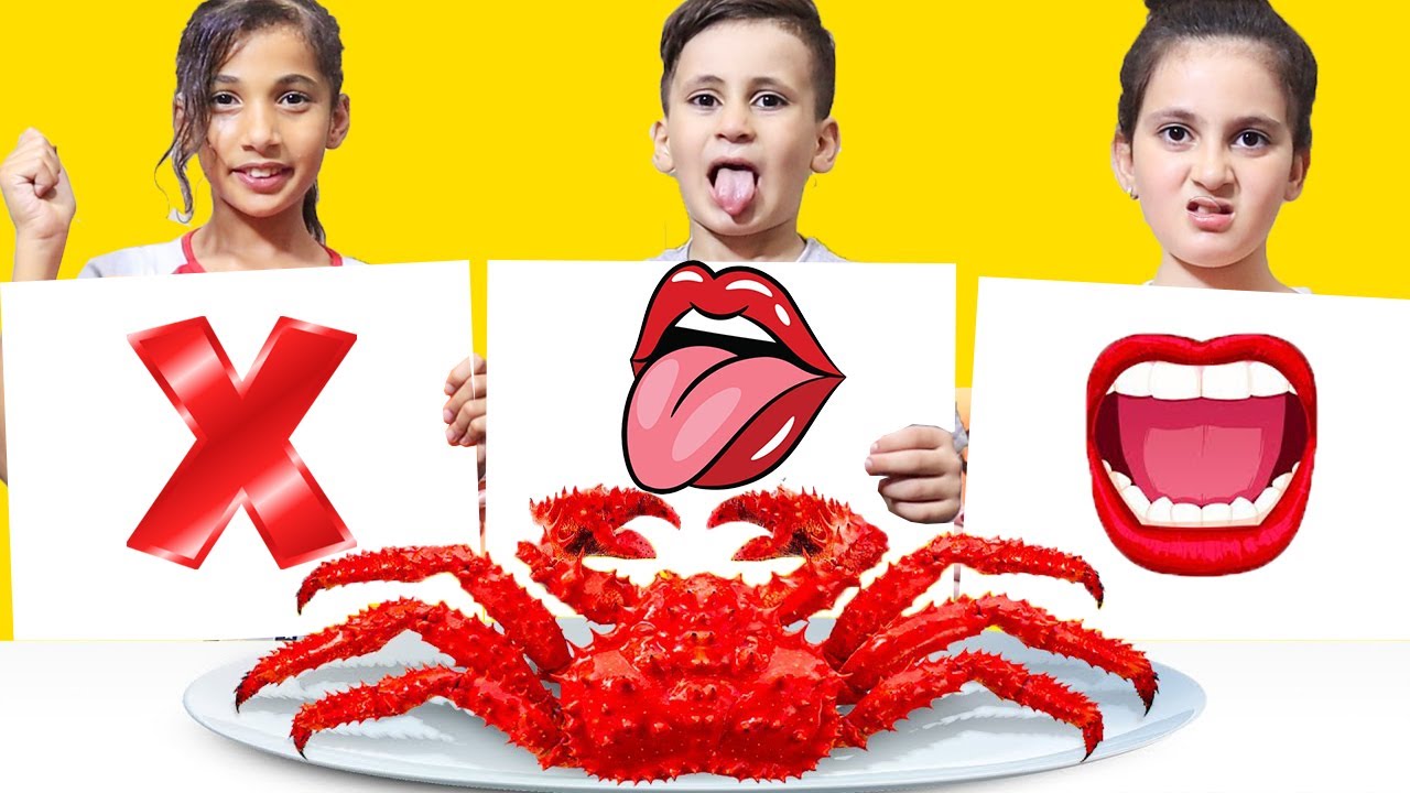 تحد الحظ |  أكل ، لعق أو لا شيء التحدي! التحدى المجنون !!