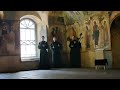 Народная песня "Волна шумит", исполняется в Церкви Ильи Пророка, Ярославль