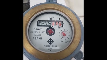 cach doc chi so hien thi tren mat dong ho nuoc || Cách xem chỉ số đồng hồ nước