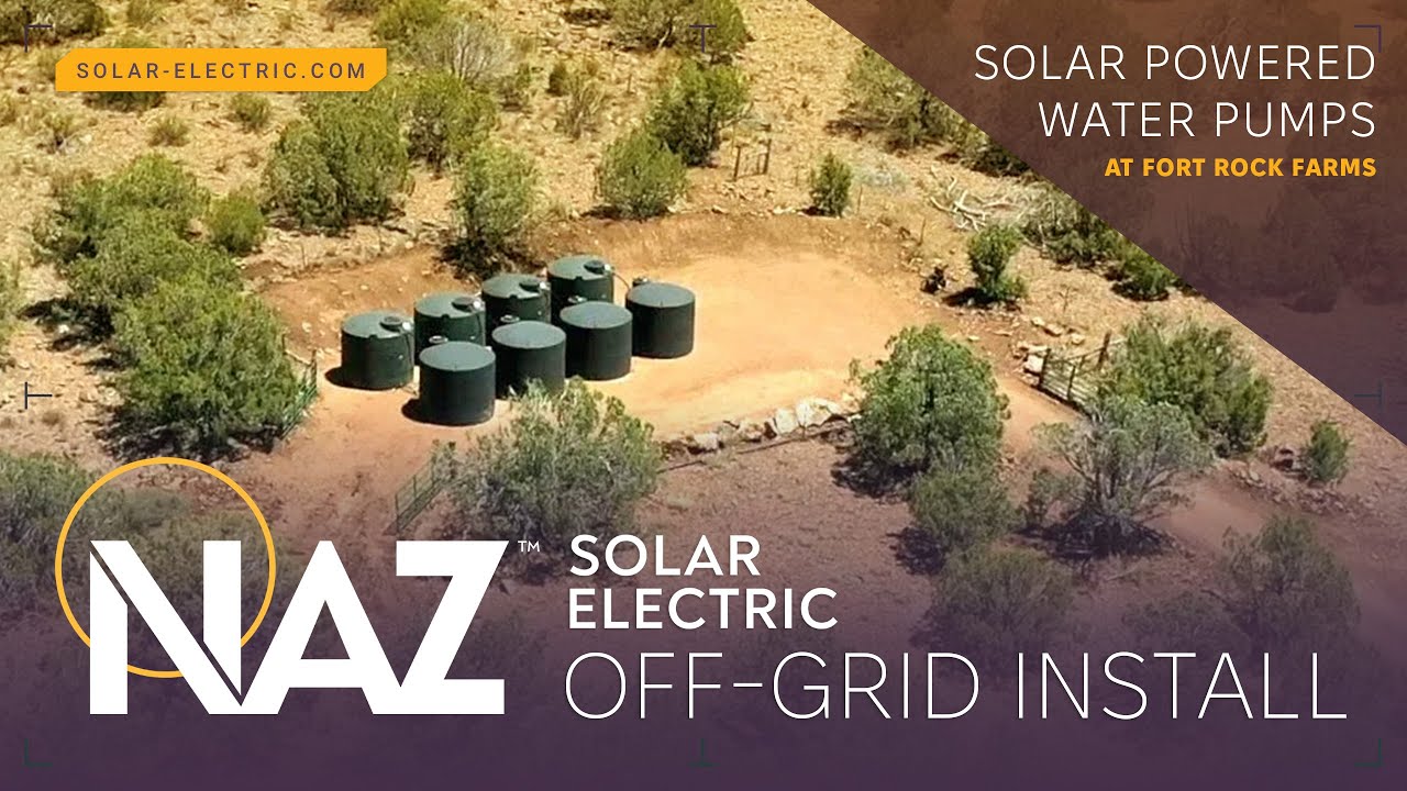 Solar Powered Water Pumping at Fort Rock Farms