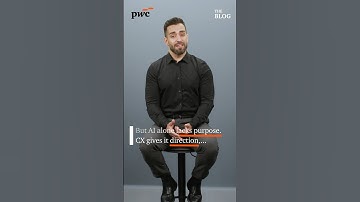AI makes decisions. Customer experience gives them meaning.  #pwc #luxembourg  #cx