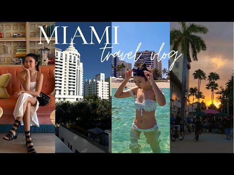 MIAMI TRAVEL VLOG | Exploring South Beach, Wynwood, Eating Good Food U0026 Bar Hopping! | 마이애미 여행