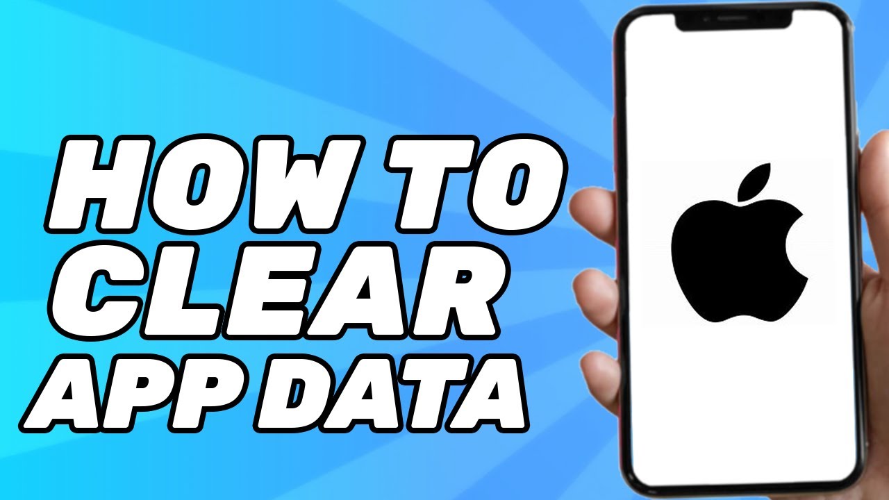 How to clear app data in your mobile phone iOS and Android YouTube