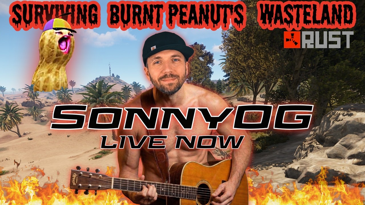 🔴LIVE - CHAOS BEFORE WIPE TOMORROW!!! PEANUTS WASTELAND!!! - RUST ...