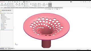 Celebrity Holes with Instance in Circular Pattern | SolidWorks 3D Modeling Episode 149 | 3D CAD Tutorial Profile