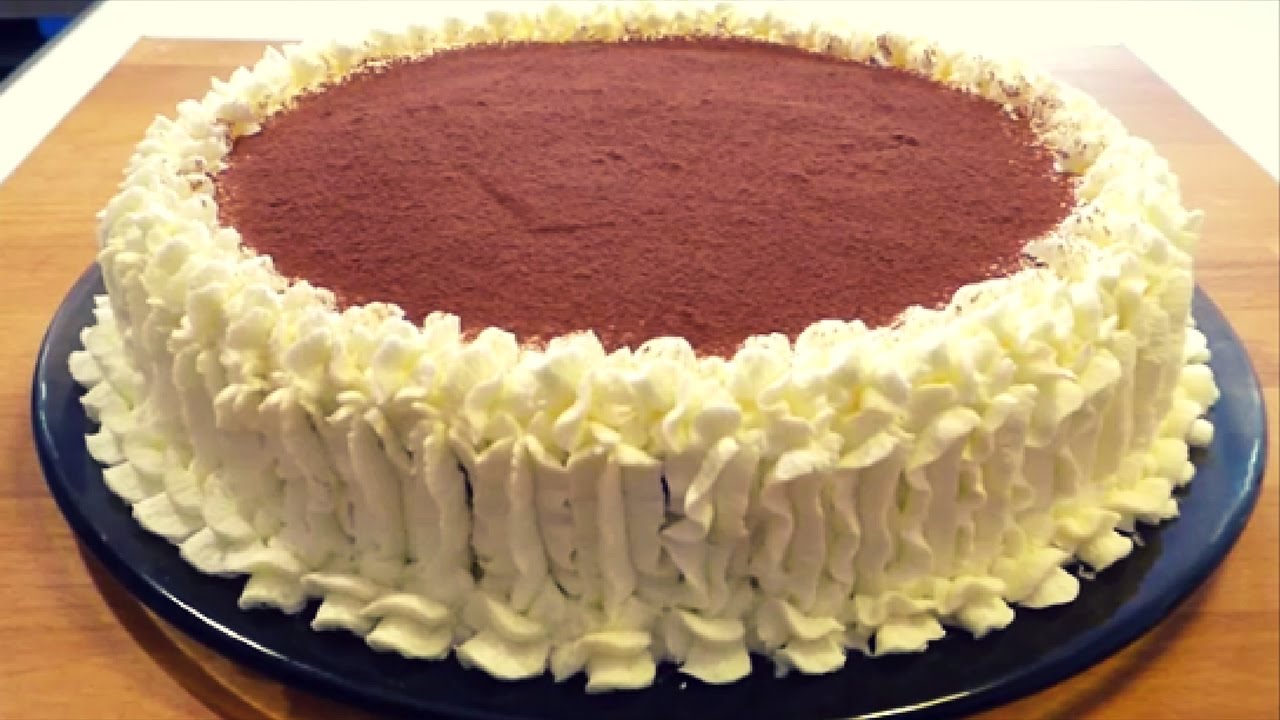 Torta Tiramisù - Tiramisu cake -Torte - Ricetta facile - YouTube