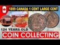 1899 Canada 1 Cent Large Cent Coin Queen Victoria