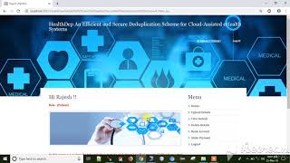 HealthDep An Efficient and Secure Deduplication Scheme for Cloud-Assisted eHealth Systems