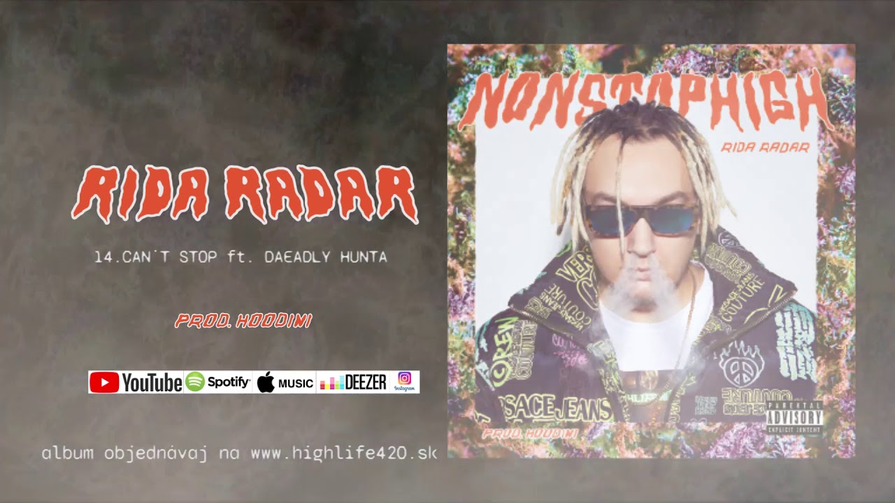 Rida Radar - Can't Stop ft. Deadly Hunta (OFF. VIZUAL)