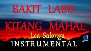 BAKIT LABIS KITANG MAHAL - LEA SALONGA instrumental (lyrics)