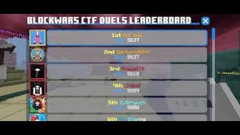 Cubecraft, Playing CTF With Leaderboard 1st Member [mut baz]