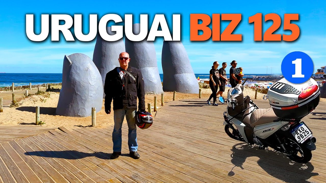 URUGUAI DE BIZ 125 - ep.1 - 3.255 km - Blumenau SC à Guaíba RS