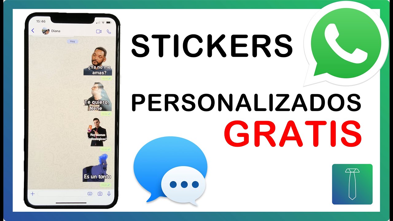 Como tener stickers en Whatsapp iOS📱📩 YouTube