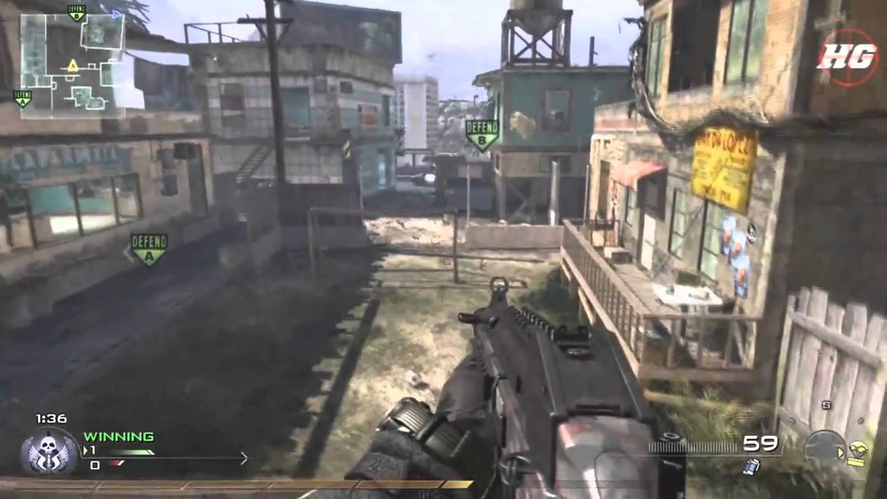 [Hupit Army] MW2: Search and Destroy on Favela with UMP .45 (Flawless)