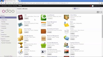 Odoo Billing - 3.0 Phân hệ kế toán odoo 8 - Start with Odoo Online Billing
