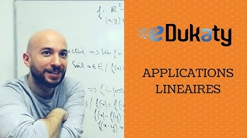 Applications Linéaires, Noyau, Image- Séminaire eDukaty