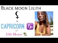 Black Moon Lilith in Capricorn ♑️ Or 10th House 🏡 // Astrology // #Astrology #Capricorn