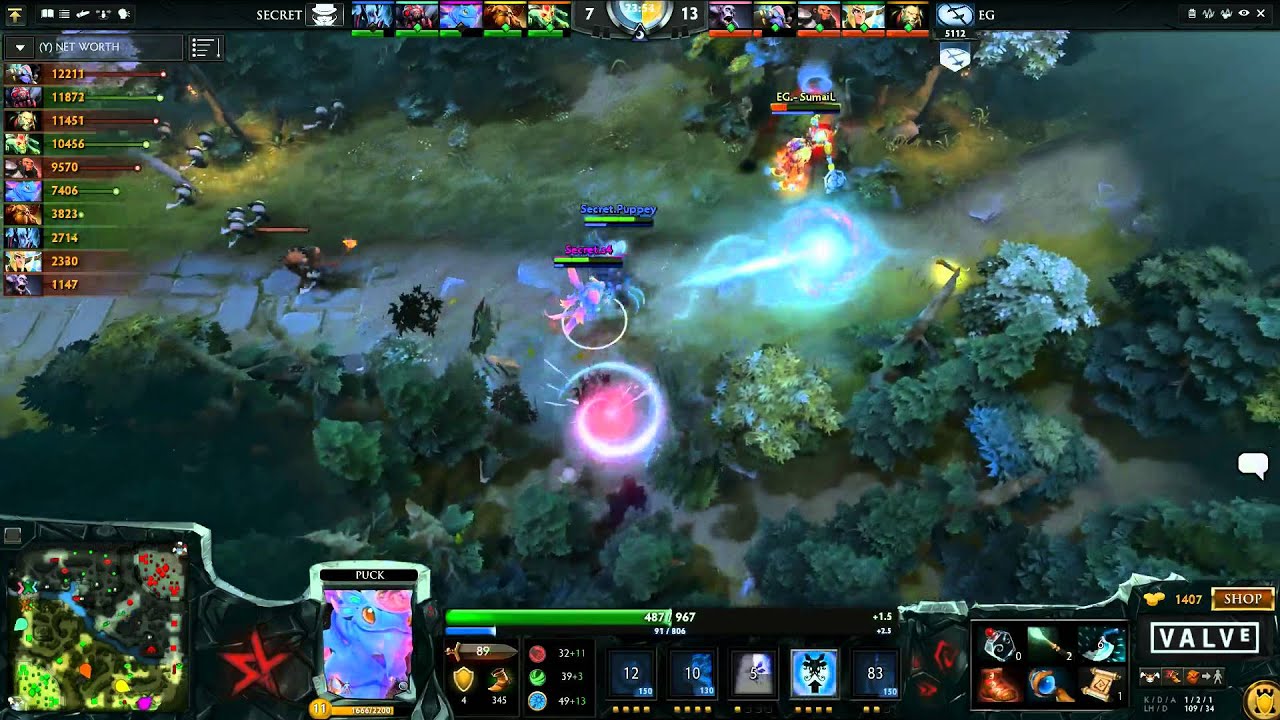 Secret -vs- EG LIVE || DAC Main Event LB Small Final || by @v1lat & @Casperenush first game