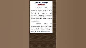 asp.net web api workflow || web api workflow || web api