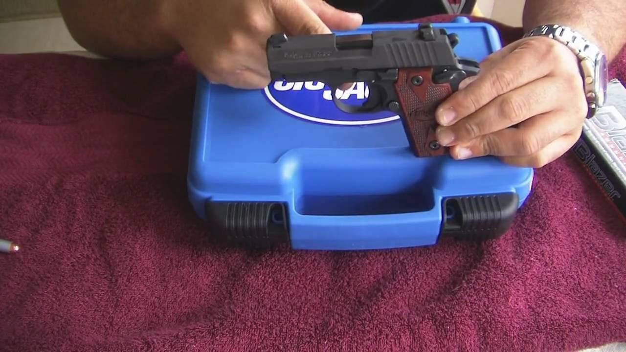 SigSauer P238 SE Rose Wood  Big Problem at the range