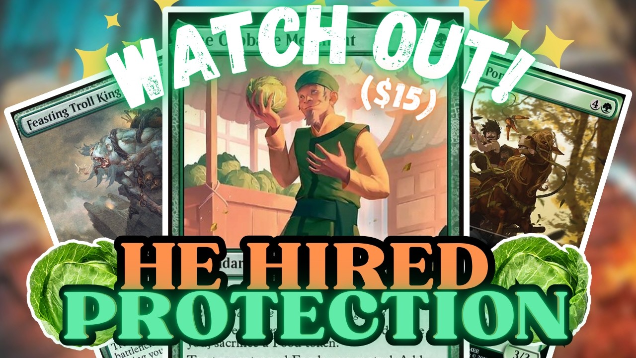 The Cabbage Merchant, BROKEN RAMP commander! Turns FOOD into ROCKS | Magic: the gathering