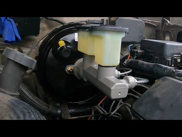 1998 Chevy 1500 Spongy Brakes....... - YouTube