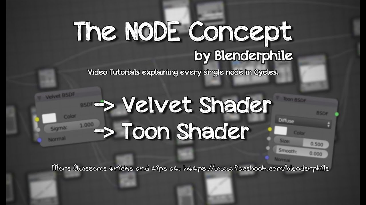 The Node Concept # 12 - Miscellaneous nodes (Velvet and Toon) - YouTube