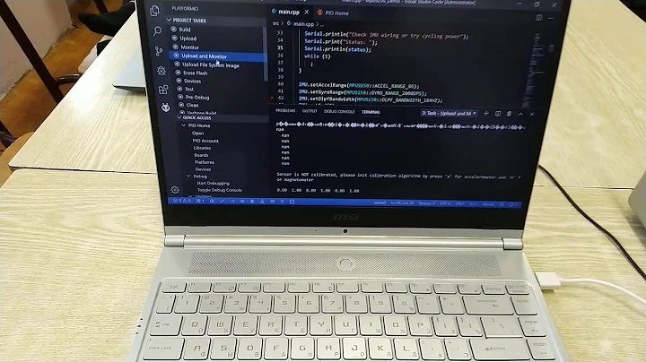 MPU9250 calibration 9DOF