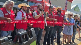 GRAND OPENING OF TRACTOR SUPPLY IN GRANBURY TEXAS