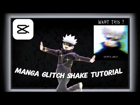 Manga Glitch Shake Tutorial | Part 1 | ( Capcut tutorial )