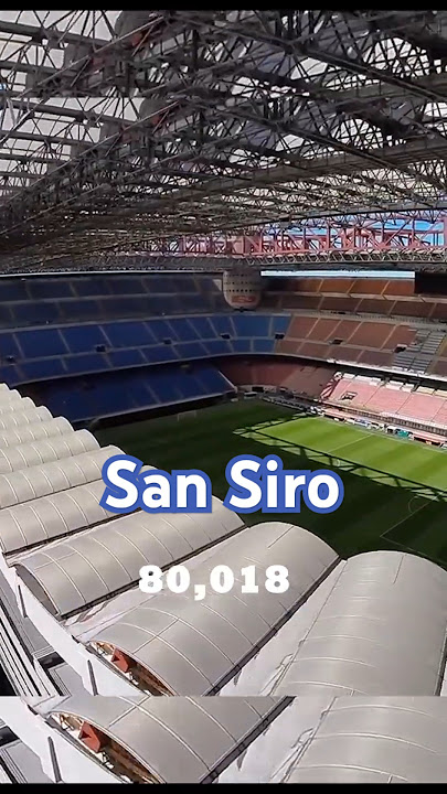 San Siro Stadium Stadium Giuseppe Meazza Italy’s Football Atmosphere  #football #shorts #milan