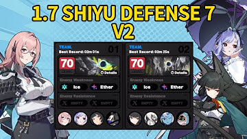 [1.7] Yangi M0S0 And Vivian M0S0 x Miyabi M0S1 | New Shiyu Defense 7 (S Rank) v2 | Zenless Zone Zero