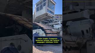NASA Crawler Transporter - kendaraan darat terbesar #shortvideo #shorts #faktamenarik #faktaunik