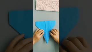 Origami airplane, handmade origami airplane, simple origami airplane folding technique, simple o