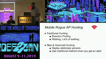 m1n1 - Hunting Mobile Rogue Access Points with Wireless Mesh Implants - DEF CON 27 Wireless Village