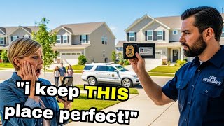 HOA Karen Called Code Enforcement on Me—Her Jaw Dropped When She Found Out Who I Am!