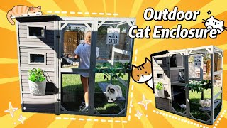 Aivituvin-Air54 Outdoor Cat Enclosure Large Pet Enclosure