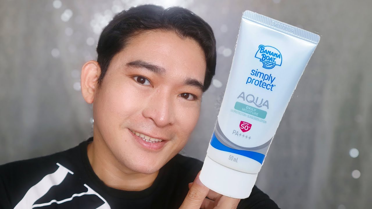 Banana Boat Simply Protect Aqua Daily Moisture Sunscreen Review