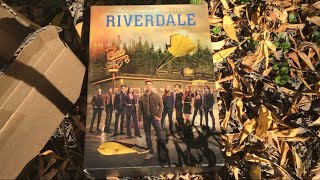 ASMR Unboxing Riverdale DVD box set outside | plus Archie socks 🧦 (tracing,tapping,soft spoken) screenshot 1