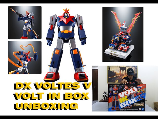 Unboxing of VOLTES V - DX Soul of Chogokin Volt in Box - YouTube