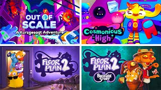VR Puzzler-athon | Out of Scale: A Kurzgesagt Adventure | Cosmonious High | Floor Plan 1 & 2 + DLCs @99THVR